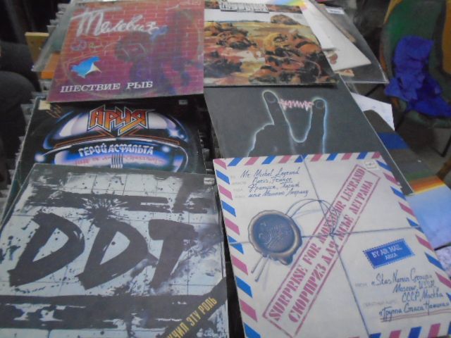 винилы русский рок (СССР)