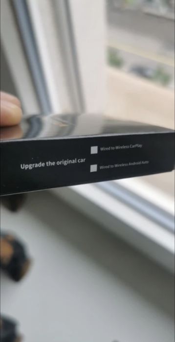 Adaptor Android Auto sau Apple CarPlay Wireless