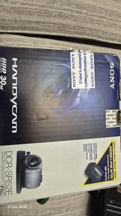 Camera video Sony DCR-SR52E PAL