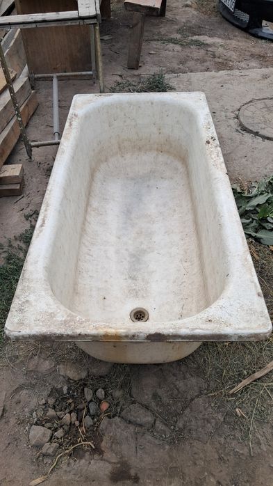 Продам железную ванну б/у