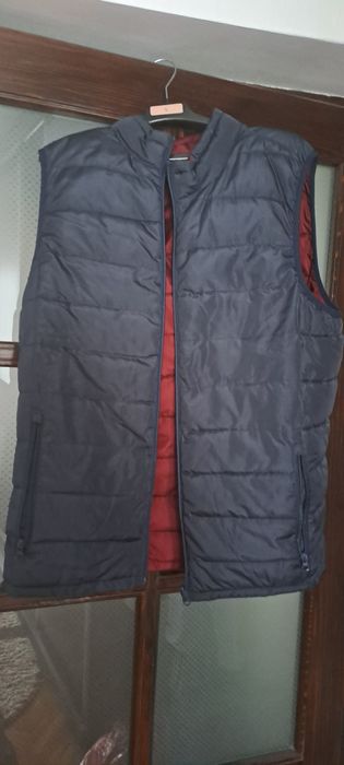 Vesta pentru bărbați cu 2 fețe