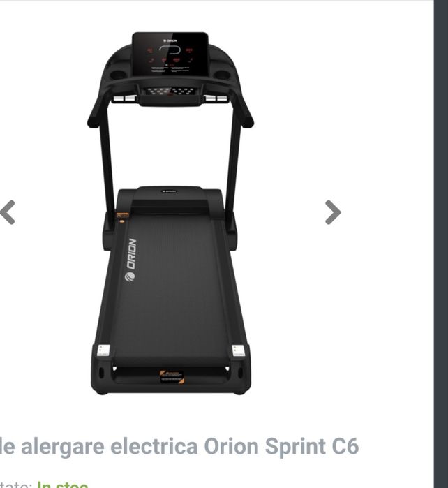 Banda de alergate Orion C6 folosita 2 sapt