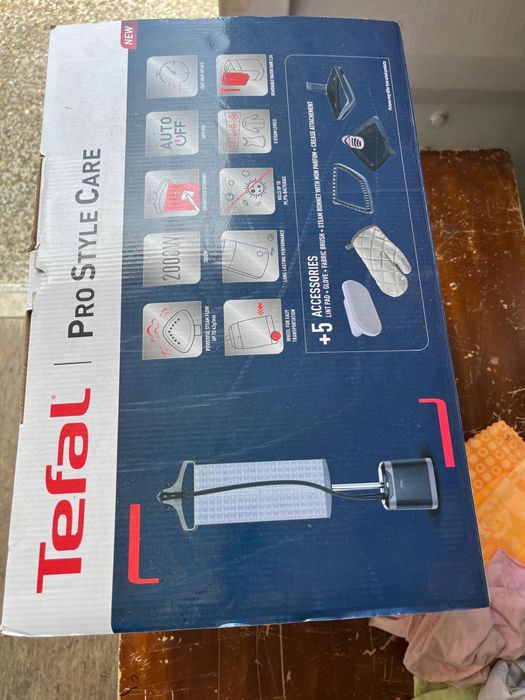 Aparat de calcat vertical cu abur Tefal Pro Style Care IT8490E0 - NOU în cutie