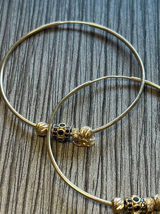 Златни обици 14 карата нови