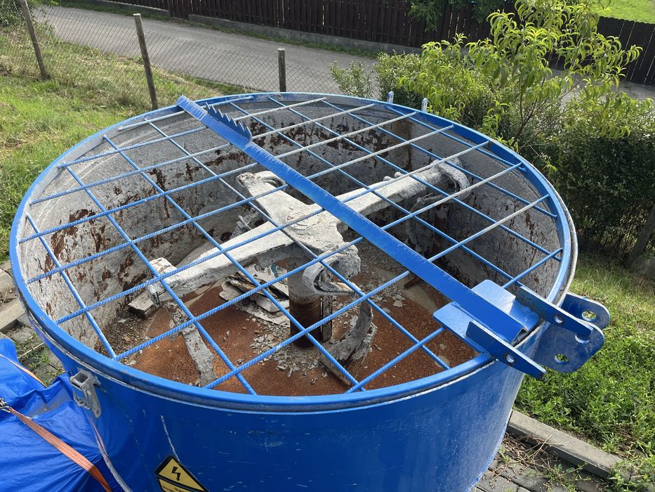 Malaxor beton/cereale/ trifazic motor 5,5kwh capacitate 800l