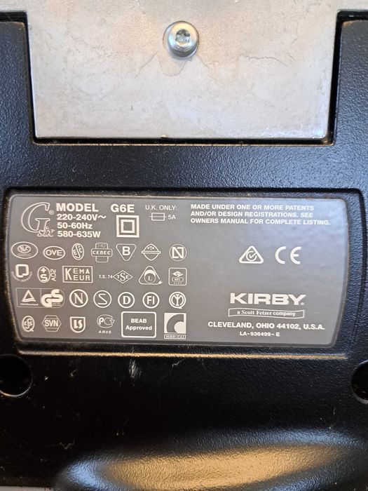 Aspirator Kirby G6, USA, pachet complet