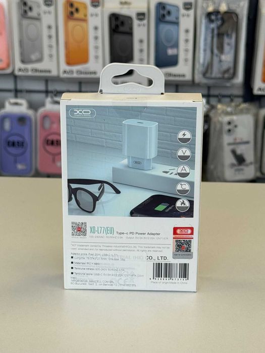 Adaptor priza, USB C, 20w