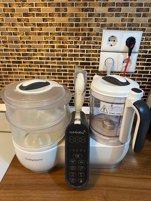 Aparat gu abur 6 in 1 pentru bebe