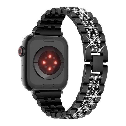 Curea metalică Apple Watch negru*
