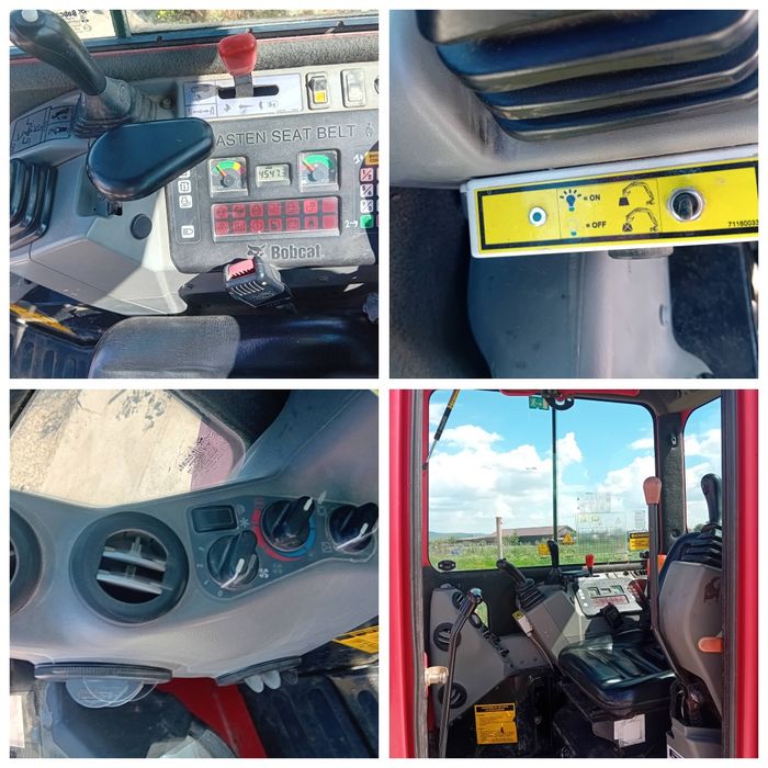 Miniexcavator Bobcat E25 EM 2.6 tone an 2013
