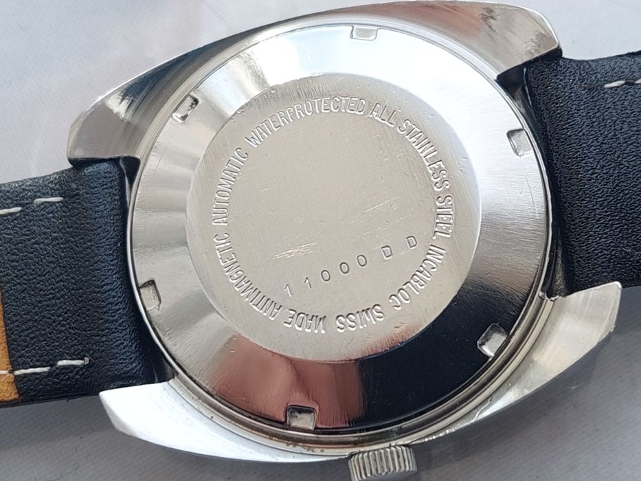 Ceas Wermalux Day-Date automatic, de colectie, vintage