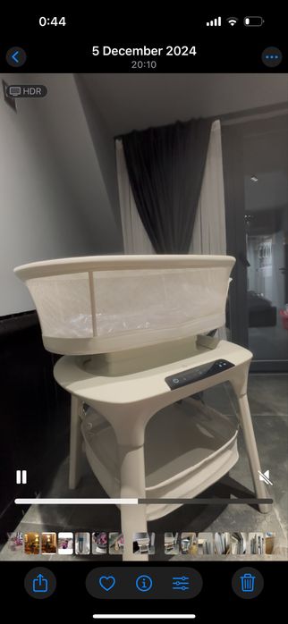 Бебешко кошче-люлка 4 moms