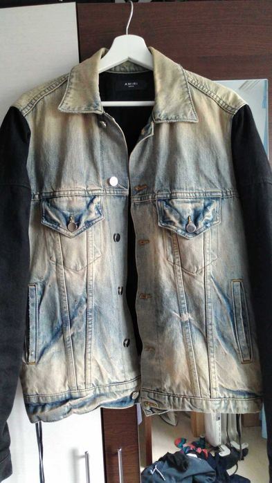 Jacheta Blugi Amiri Denim Jacket Size: Fr 48