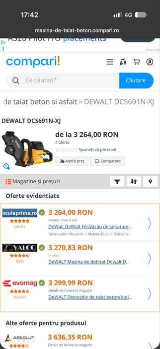 Dewalt DCS691 2025 XR FlexVolt 54V