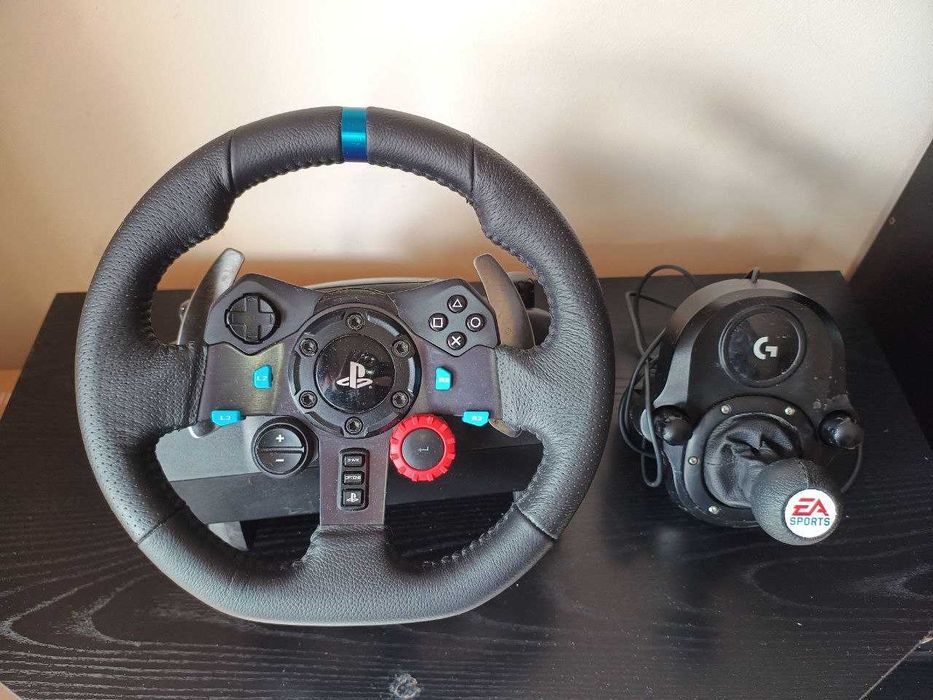 Logitech G29 + Driving Force Shifter – пълен комплект