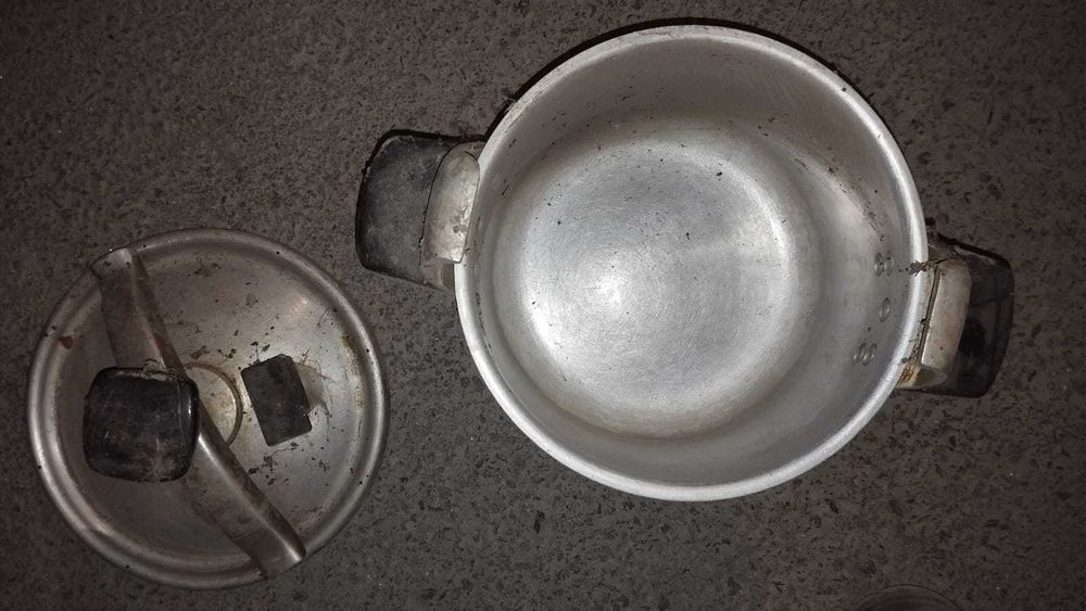 Кастрюля алюминиевая с термо-клапаном