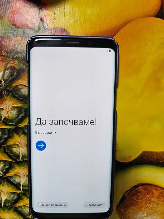 Телефон Samsung S9+ plus 64gb кутия зарядно Протектори ТОП