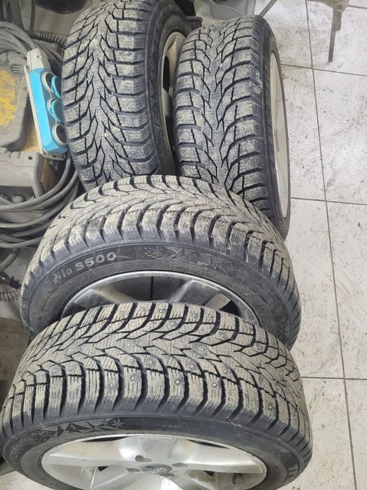 Диски с резиной  на ваз