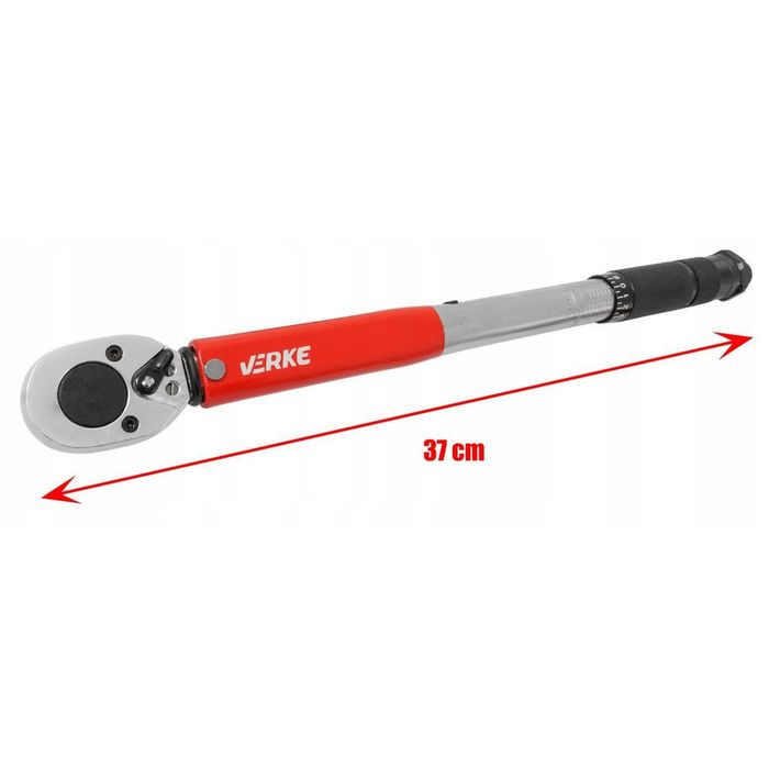 Cheie dinamometrica 3/8", interval cuplu 19-110 Nm, lungime 370 mm,