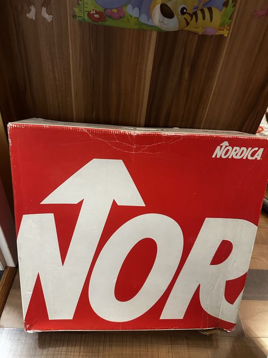 Обувки за ски сини