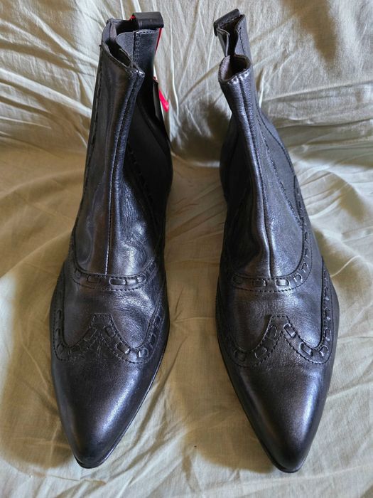 Мъжки кожени ботуши Daris