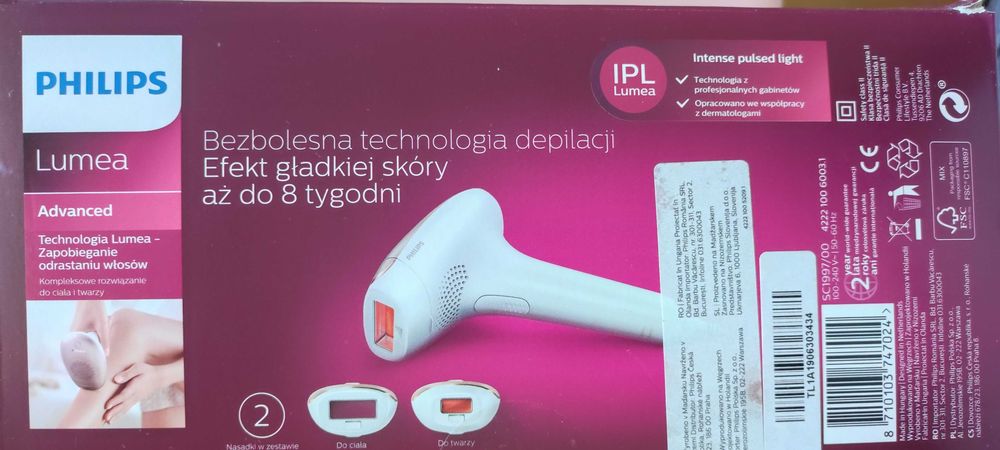 Фотоепилатор Philips Lumea SC1997