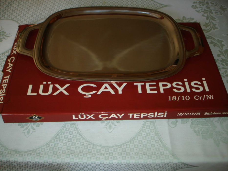 Метален поднос хром/ никелова стомана