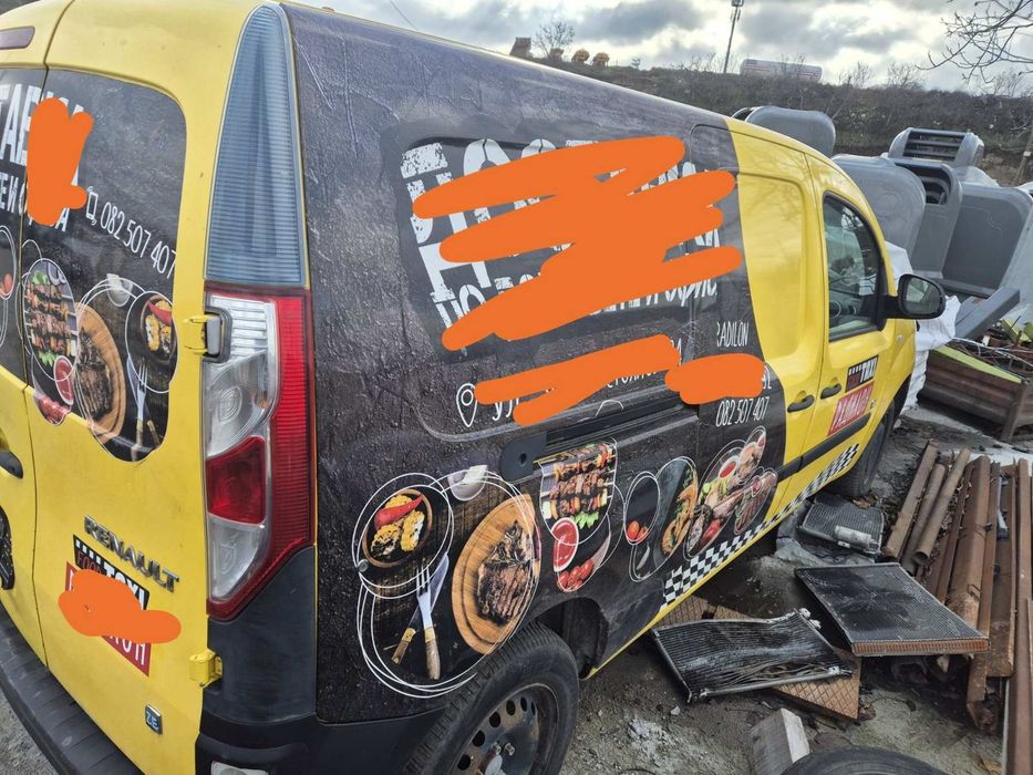 Елекическо Рено канго на части