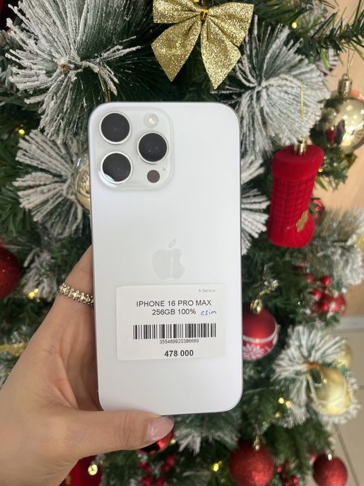 Iphone 16 Pro max 256GB 100% e-Sim