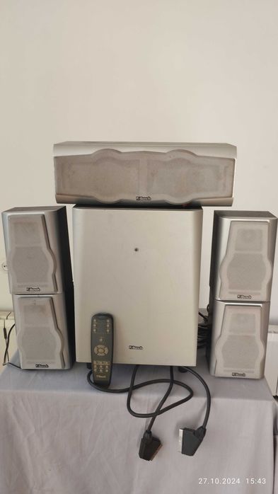 Домашно Кино 5+1 ЗАЕДНО С Усилвател 100 W