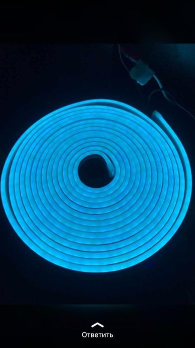 неон на 220в и 12в