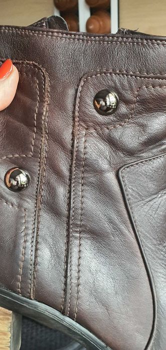 Дамски боти естествена кожа