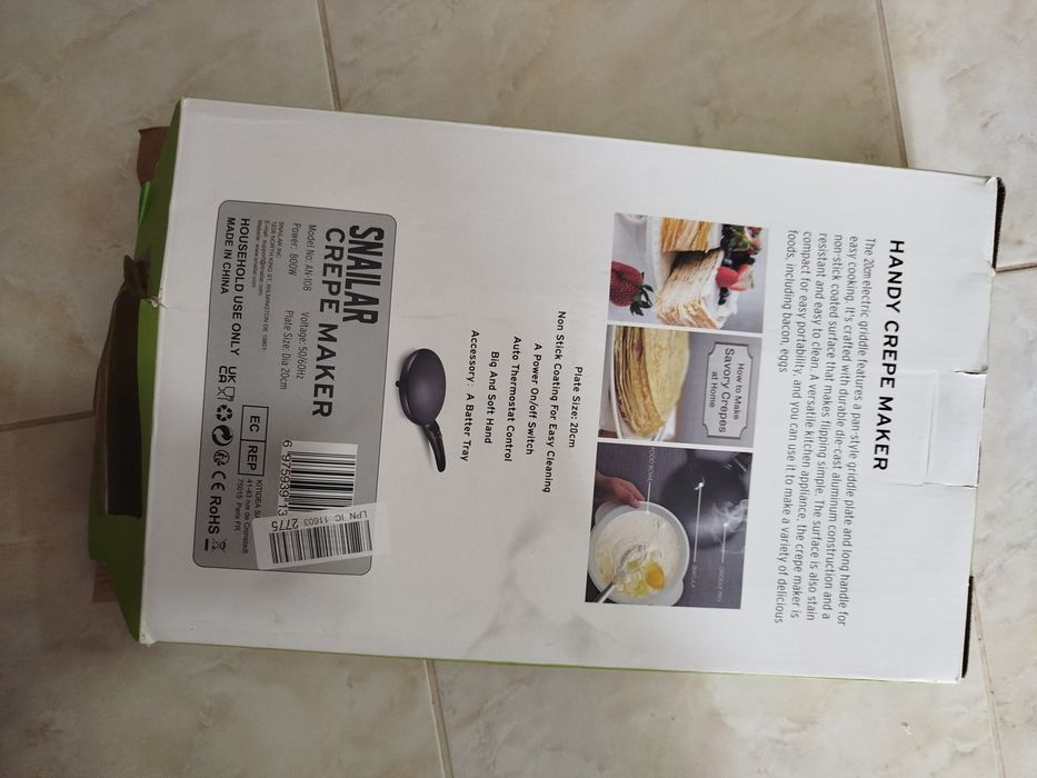 Tigaie electrică pentru clătite