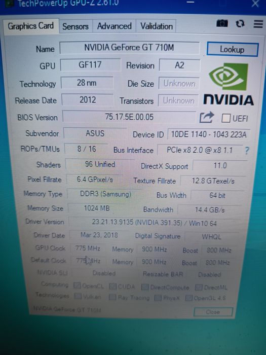 Продам ноутбук asus