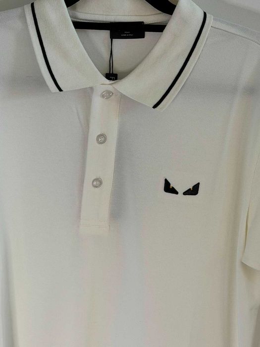 Tricou Fendi alb marimea L