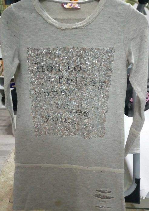 Детски рокли, туники и комплект пола с топ