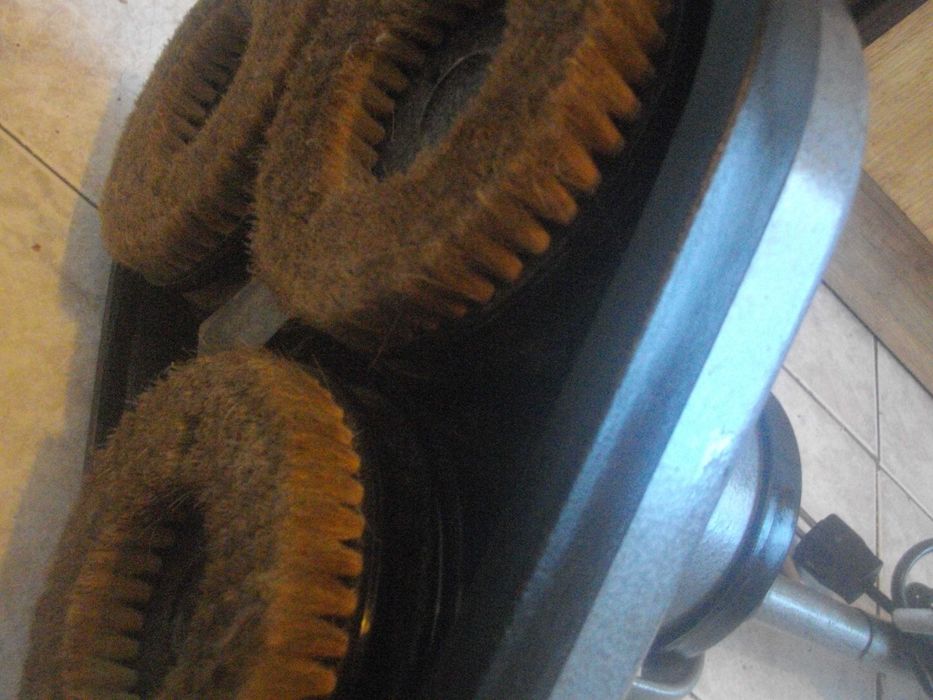 СССР Руска Ел. Машина Полиране Почистване Паркет  с 3 глави+1 ЭПМ-2