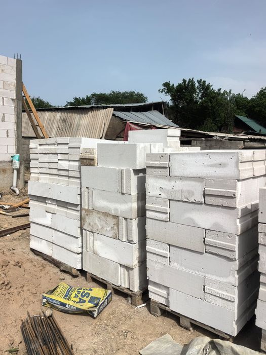 Газоблок 
размер 600×25×20
По 1000тг Самовывозо