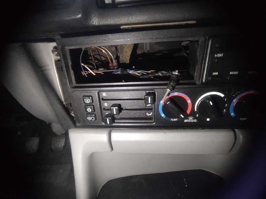 BMW E34 Климат панель бортовой компьютер в сборе.