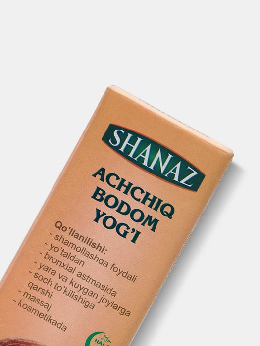 Аччиқ бодом ёғи  (Масло Горького миндаля )  ООО "ШАНАЗ"