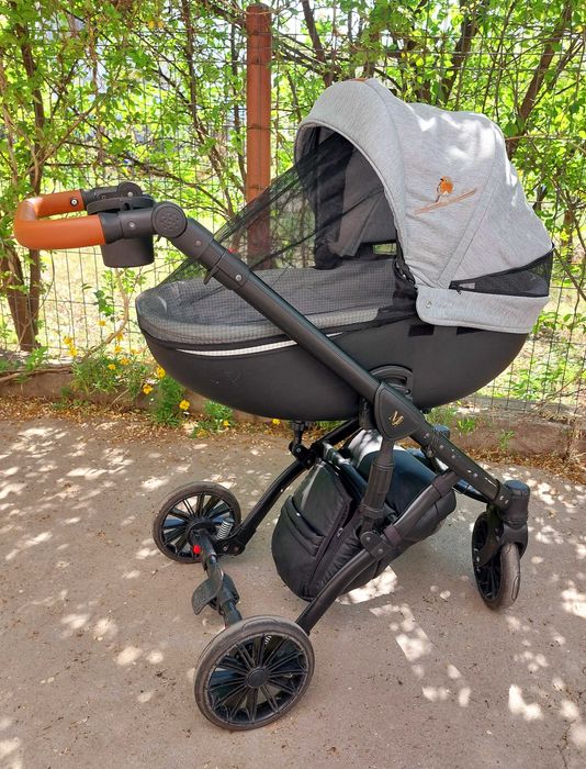 Vand carucior Krausman 3 in 1 Mirage Swift grey