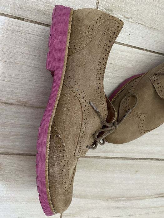 Pantofi office, Il Passo, piele intoarsa, marimea 39, impecabili