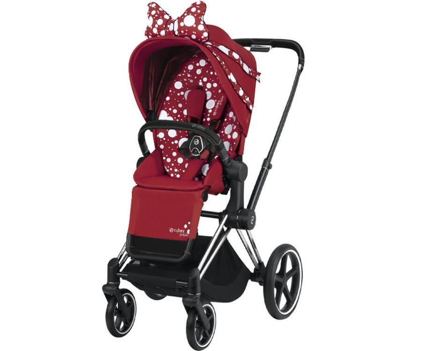 Намалена цена! Количка Cybex Priam Jeremy Scott Petticoat red dark