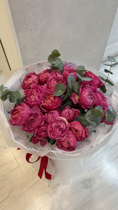 Нежный букет из роз