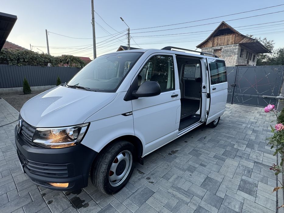 Vw transporter T6 2.0 tdi 204cp din 2018 varianta lunga cu portiere laterale pe ambele parti