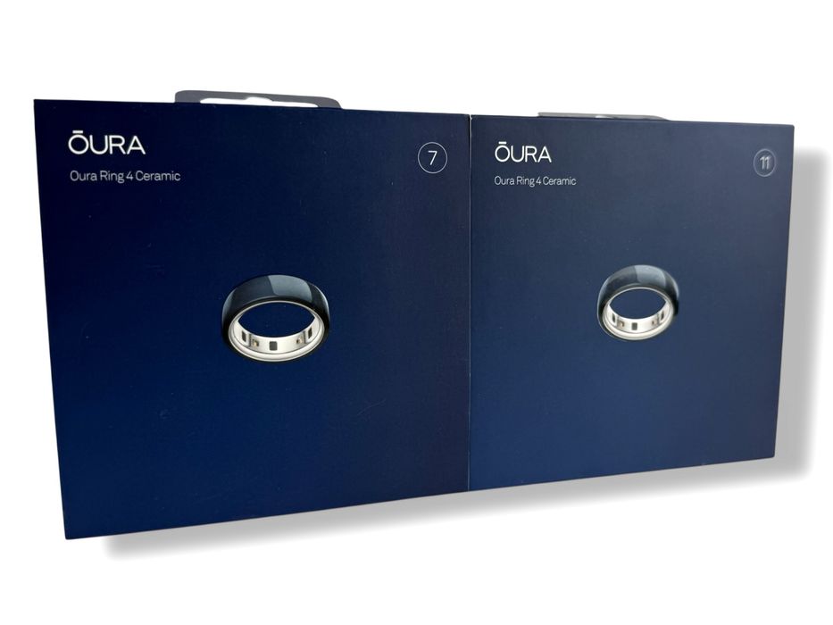 НОВ! Смарт Пръстен Oura Ring 4 Ceramic MIdnight Size 7 / 11
