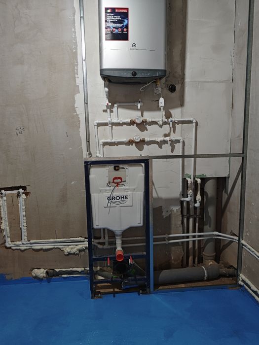 Ремонт санузла под ключ