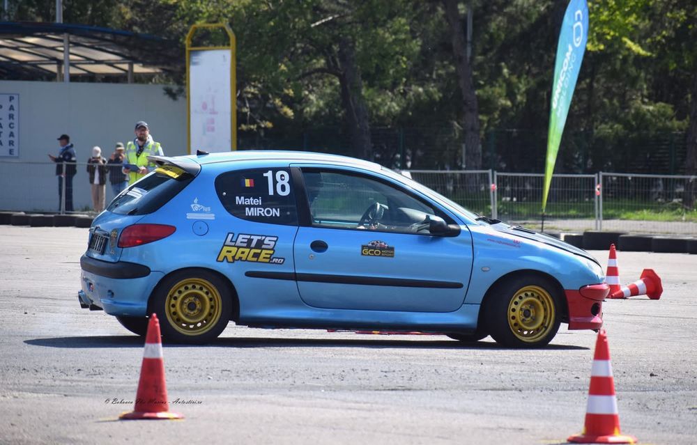 Peugeot 206 destinat competitiilor sportive