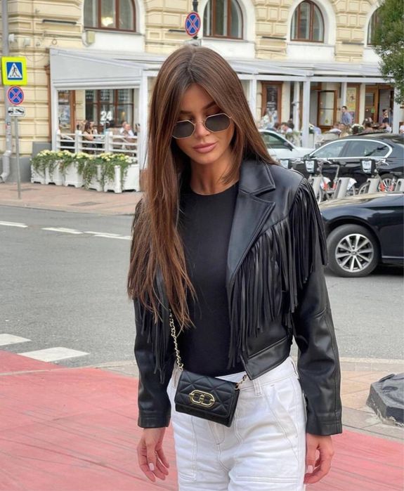 Дамско Кожено яке