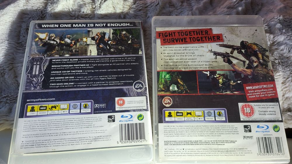 Игра Army of Two / Army of Two 40 days ps 3 playstation 3